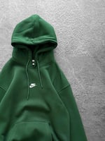Yeşil Kapşonlu Basic Nİke Sweat