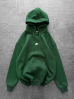 Yeşil Kapşonlu Basic Nİke Sweat