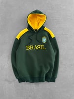 YEŞİL OMUZ GARNİ BREZİLYA SWEAT