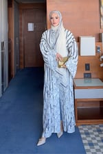 .Dare Abaya - Lacivert