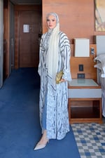 .Dare Abaya - Lacivert