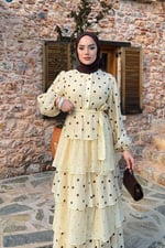 Alesia Elbise - Butter Yellow