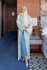 Alya Abaya - Yeşil