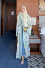 Alya Abaya - Yeşil