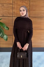 Amara Elbise - Kahverengi