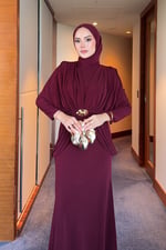 Aseel Elbise - Bordo