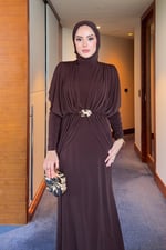 Aseel Elbise - Kahverengi