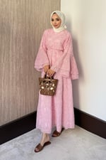Bai Elbise - Pembe