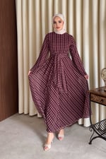 Barel Elbise - Bordo