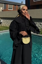 Bebe Yaka Elbise