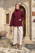 Berta Ceket - Bordo