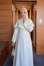 Bria Elbise - Beyaz