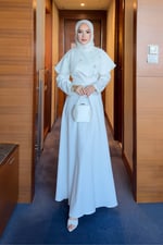 Bria Elbise - Beyaz