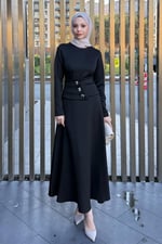 Dora Elbise - Siyah