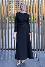 Dora Elbise - Siyah
