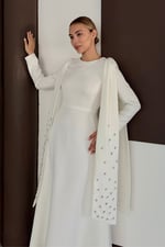 Estella Elbise - Beyaz