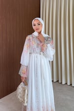 Henna Elbise - Beyaz