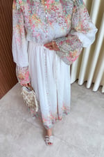 Henna Elbise - Beyaz