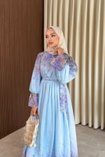 Henna Elbise - Mavi