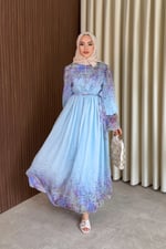 Henna Elbise - Mavi