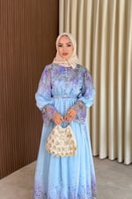 Henna Elbise - Mavi