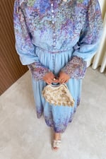 Henna Elbise - Mavi