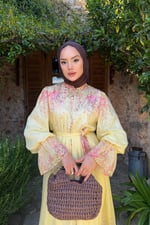 Henna Elbise - Sarı