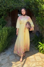 Henna Elbise - Sarı