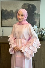 Jouve Elbise - Pembe
