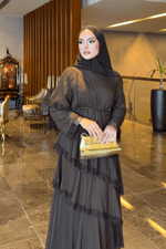 Lina Elbise - Kahverengi