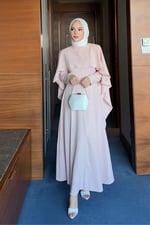 Luzia Elbise -Pembe