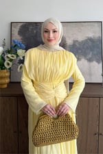 Maun Elbise - Sarı