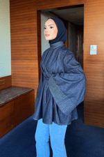 Mina Denim Gömlek - Lacivert