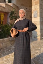 Monie Elbise - Siyah