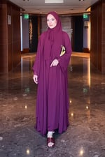 Mono Abaya - Mürdüm