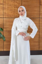 Morena Elbise - Beyaz