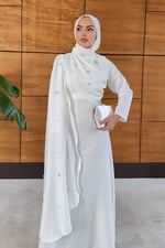 Morena Elbise - Beyaz