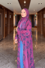 Nayra Abaya - Bordo
