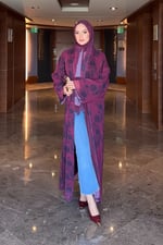 Nayra Abaya - Bordo