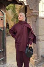 Opal Takım - Bordo