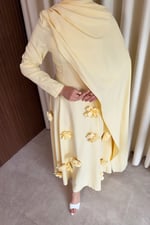 Rovena Elbise - Sarı