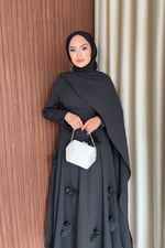Rovena Elbise - Siyah