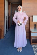 Rozerin Elbise - Pembe