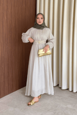 Varda Elbise - Taş Rengi