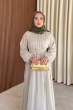 Varda Elbise - Taş Rengi