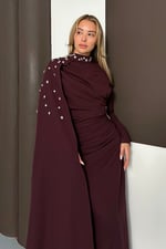 Violet Elbise - Mürdüm