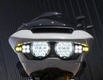 Denali Aydınlatmalı Tam Gövde Far Kiti - by Kraus (Harley-Davidson Road Glide 24-26 uyumlu)