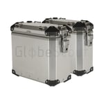 GlobeScout Aluminyum Yan Çanta Seti 28L+35L
