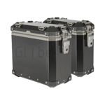 GlobeScout Aluminyum Yan Çanta Seti 28L+35L