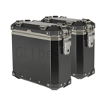 GlobeScout Aluminyum Yan Çanta Seti 2x28L